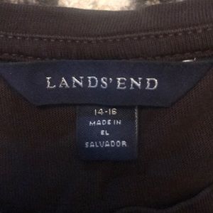 Lands' End Tops - Brown Lands End Long Sleeve Lands' End Tops - Brown Lands End Long Sleeve
